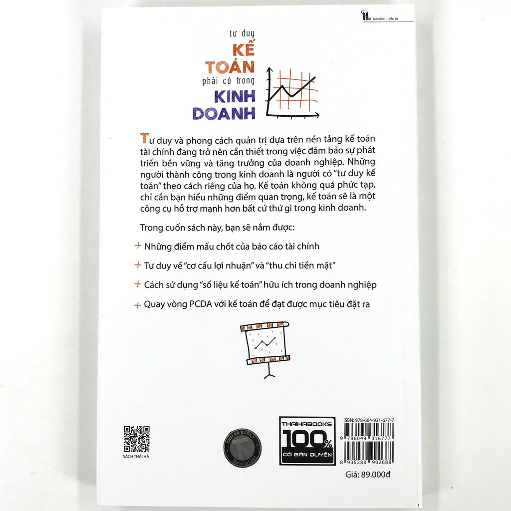 Sách - Tư Duy Kế Toán Phải Có Trong Kinh Doanh | BigBuy360 - bigbuy360.vn