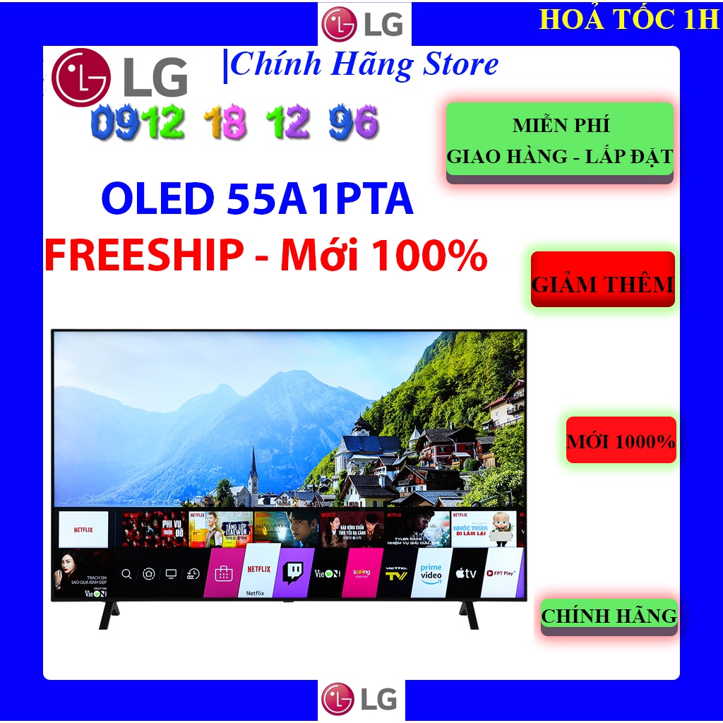 [LG 55A1PTA] Smart Tivi OLED LG 55A1PTA 4K 55 inch OLED55A1PTA