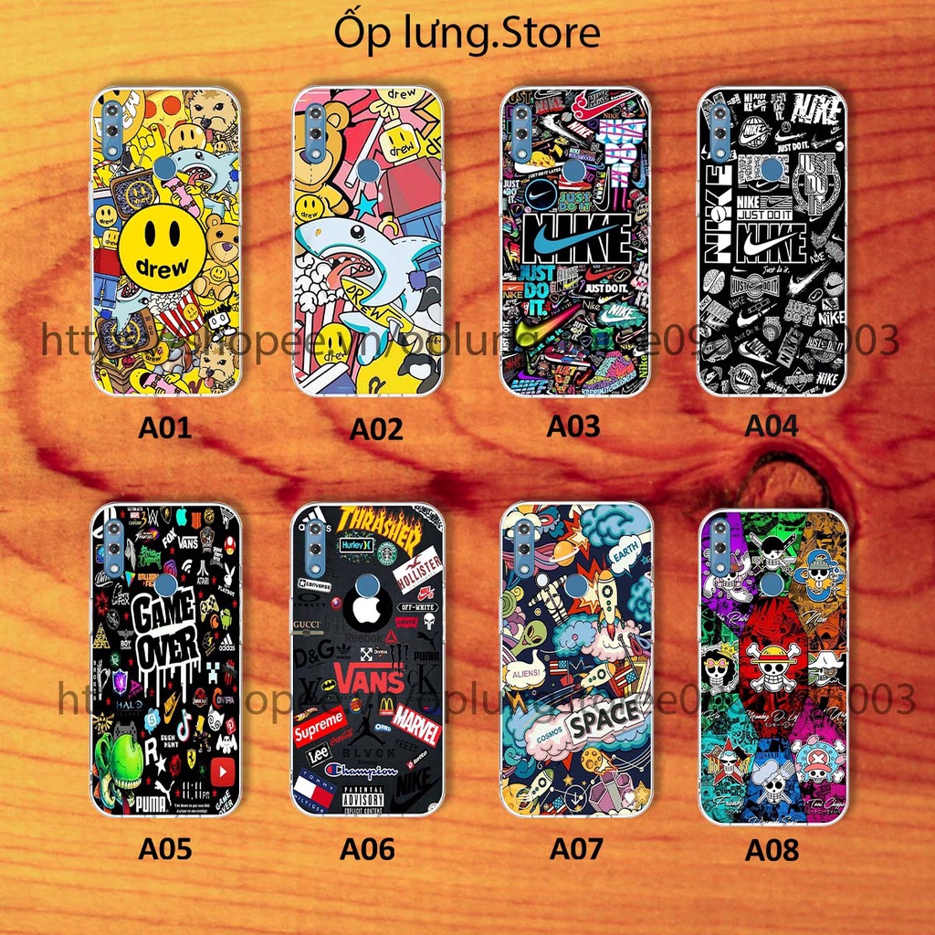 Ốp lưng Vsmart Star / Star 3 / Star 4 in hình thương hiệu thời trang đa sắc cá tính.