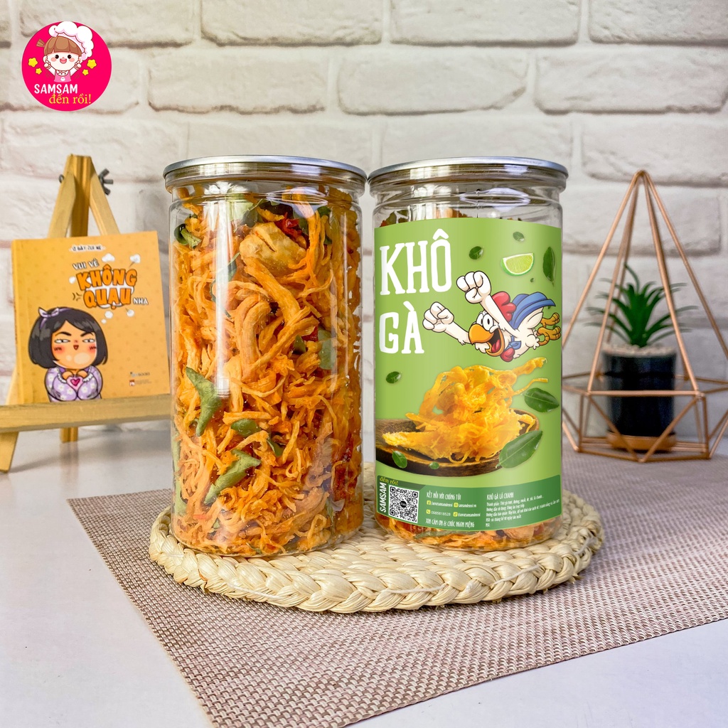 Khô Gà Lá Chanh Xé Cay 300G Ăn Vặt Ngon Giao Hàng Siêu Tốc Samsam đến rồi | BigBuy360 - bigbuy360.vn