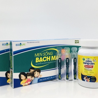 Cốm tăng cân bạch mai hỗ trợ bé ăn ngon