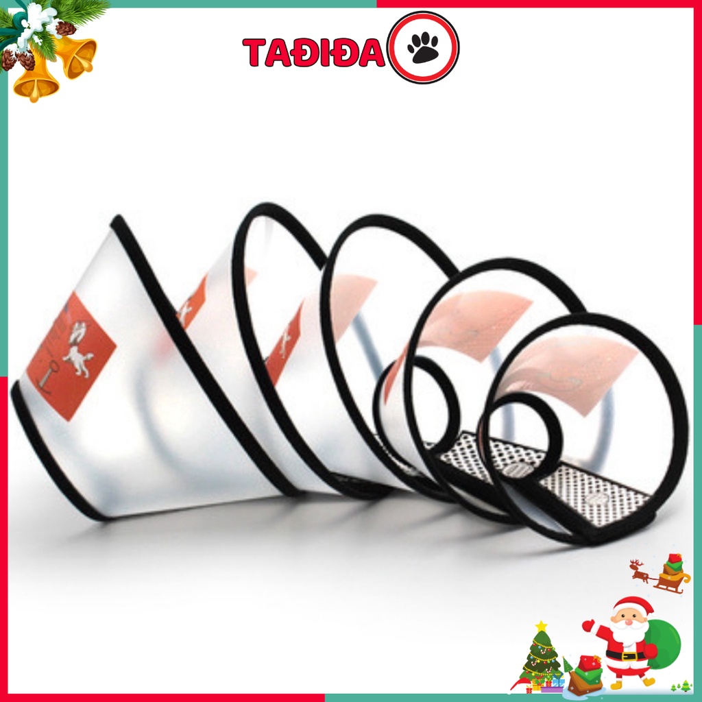 Vòng chống liếm cho Chó Mèo chống xướt , Loa chụp cổ chống cắn bậy cho Thú Cưng - Tadida Pet