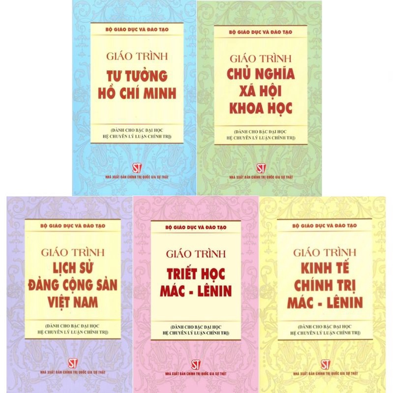 Sách - Combo 5 cuốn Giáo trình Triết học Mác Lênin ...