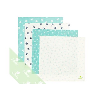 khăn mặt xô Lullaby (4c/set) cho bé