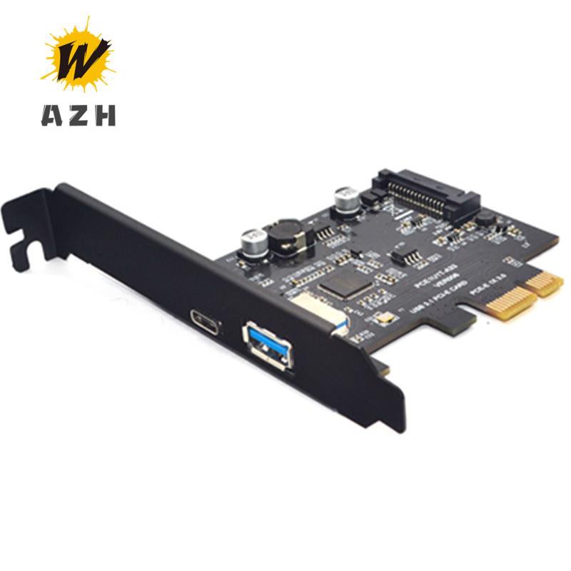 Card Mở Rộng Pci-E Sang Usb3.1 Gen 2 10gbps Usb 3.1 Type C