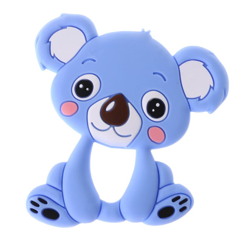 Đồ Chơi Ngậm Nướu Hình Gấu Koala Hoạt Hình Bằng Silicone Dành Cho Trẻ Em