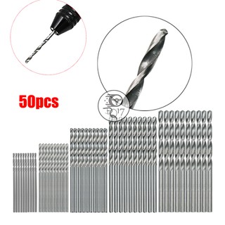 [ COMBO 50 MŨI KHOAN MINI TRỤC 1-3 MM ] 100% NHƯ HÌNH, dùng cho máy khoan tay, khoan điện trục tròn