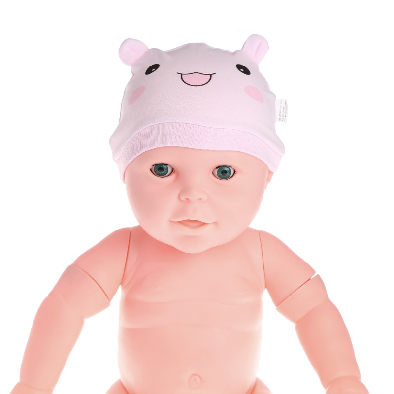 Mũ Bonnet Em Bé In Hình Mặt Cười Chống Nắng Dùng Làm Đạo Cụ Chụp Ảnh
