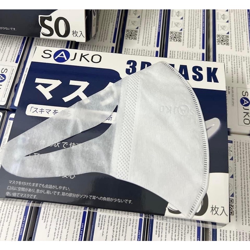 Khẩu Trang 3D Mask Sajko Xuân Lai Quai Vải