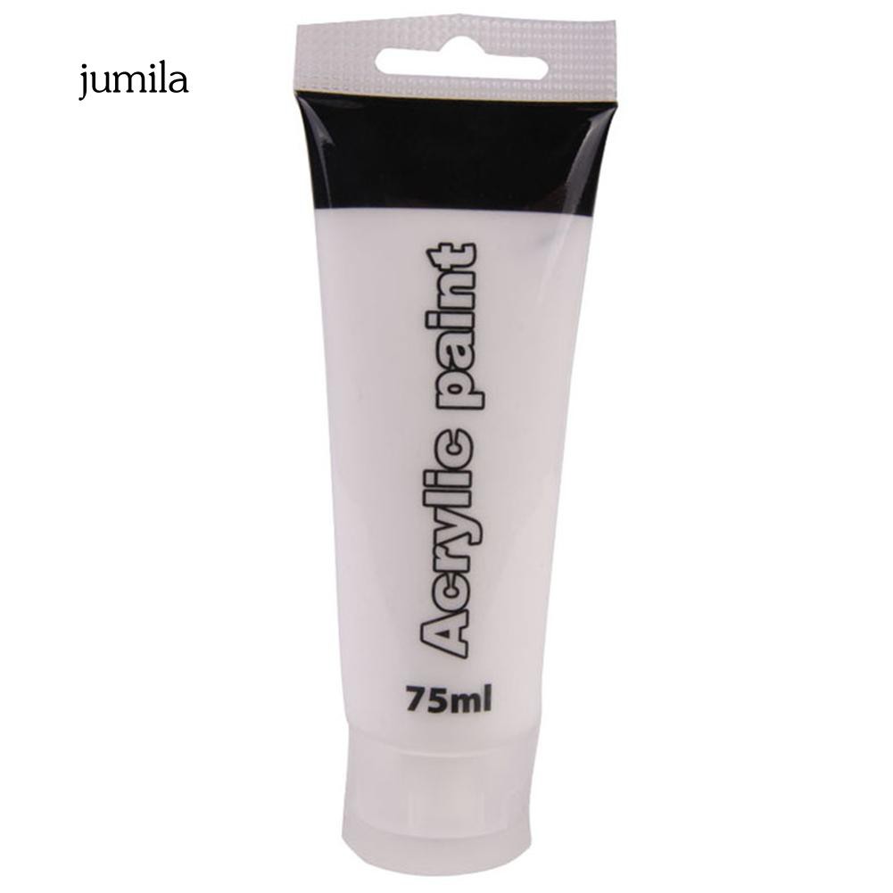 Tuýp màu vẽ Acrylic 75ml nhiều màu cho người mới bắt đầu