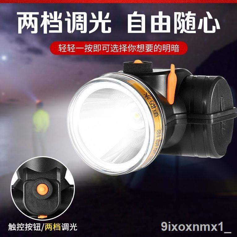 Đèn pin chiếu sáng LED thời lượng dài sạc mạnh siêu đeo đầu tầm xa của thợ mỏ chống thấm nướcM