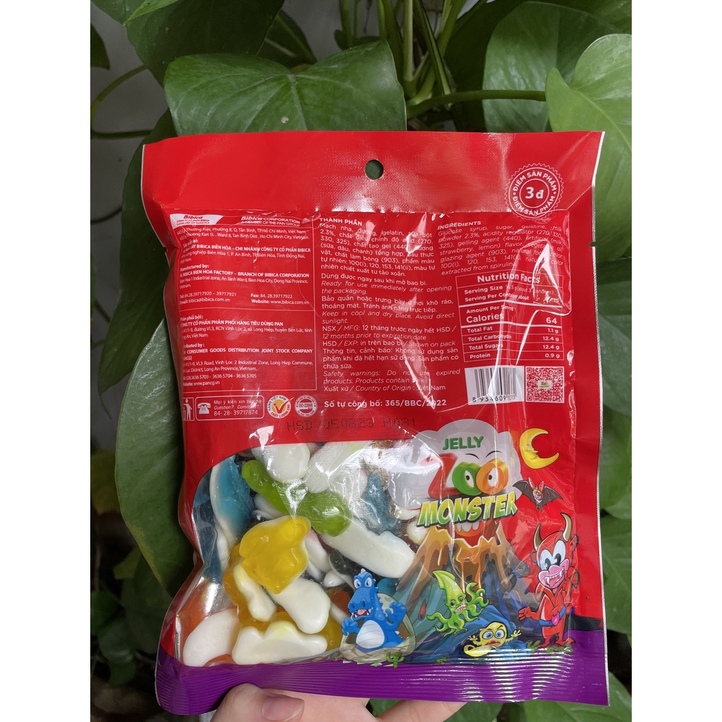 Kẹo Dẻo Zoo Jelly Vị Sữa Trái Cây (gói 250g)