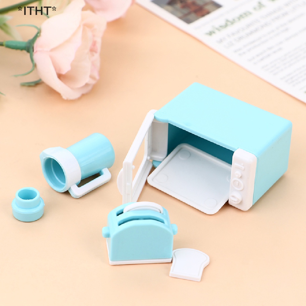 1 Bộ Dụng Cụ Nướng Bánh Mì Tỉ Lệ 1: 12 Cho Nhà Búp Bê