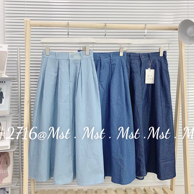Chân Váy Bò Lưng Chun Phong Cách Hàn Quốc M2716-Violet