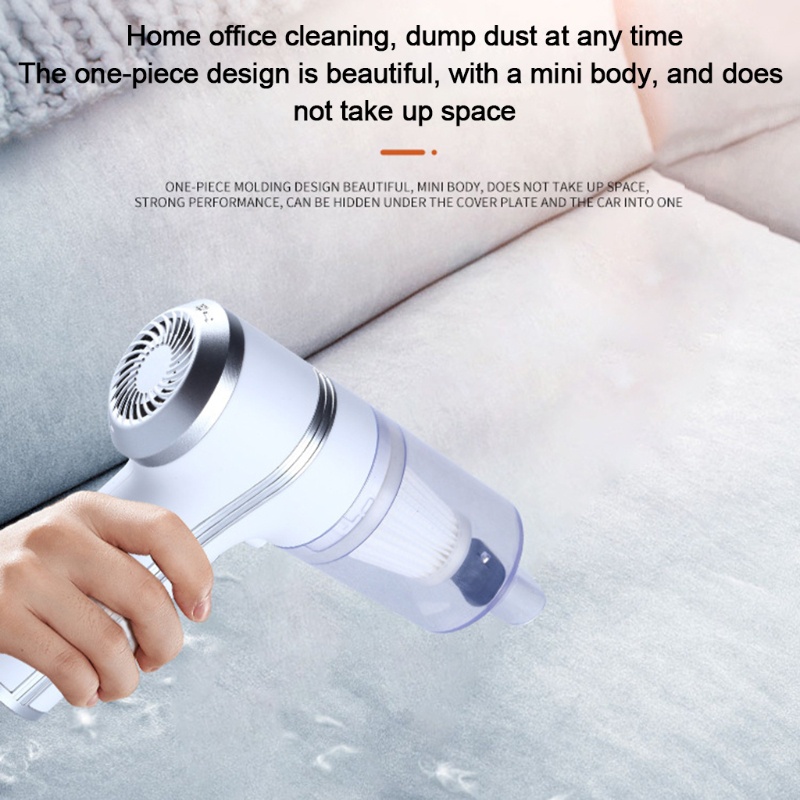 Máy Hút Bụi Cầm Tay Không Dây Công Suất Cao Cho Xe Hơi