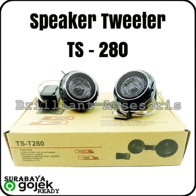 Loa Âm Thanh Tweeter Ts-T 280 Chuyên Dụng Cho Xe Hơi