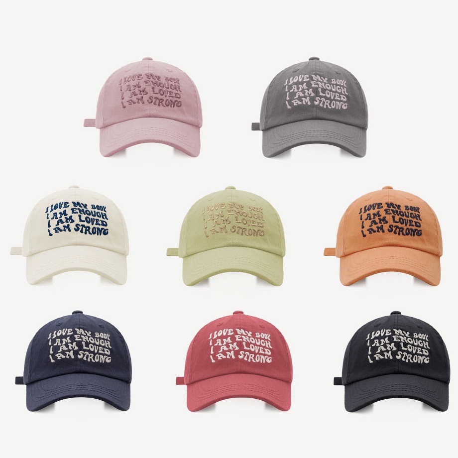 Mũ lưỡi trai MG STUDIO thêu chữ đơn giản