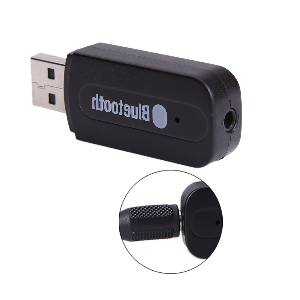 COD 3.5mm Stereo Audio Music Speaker Receiver Adapter Dongle USB Bluetooth Wire