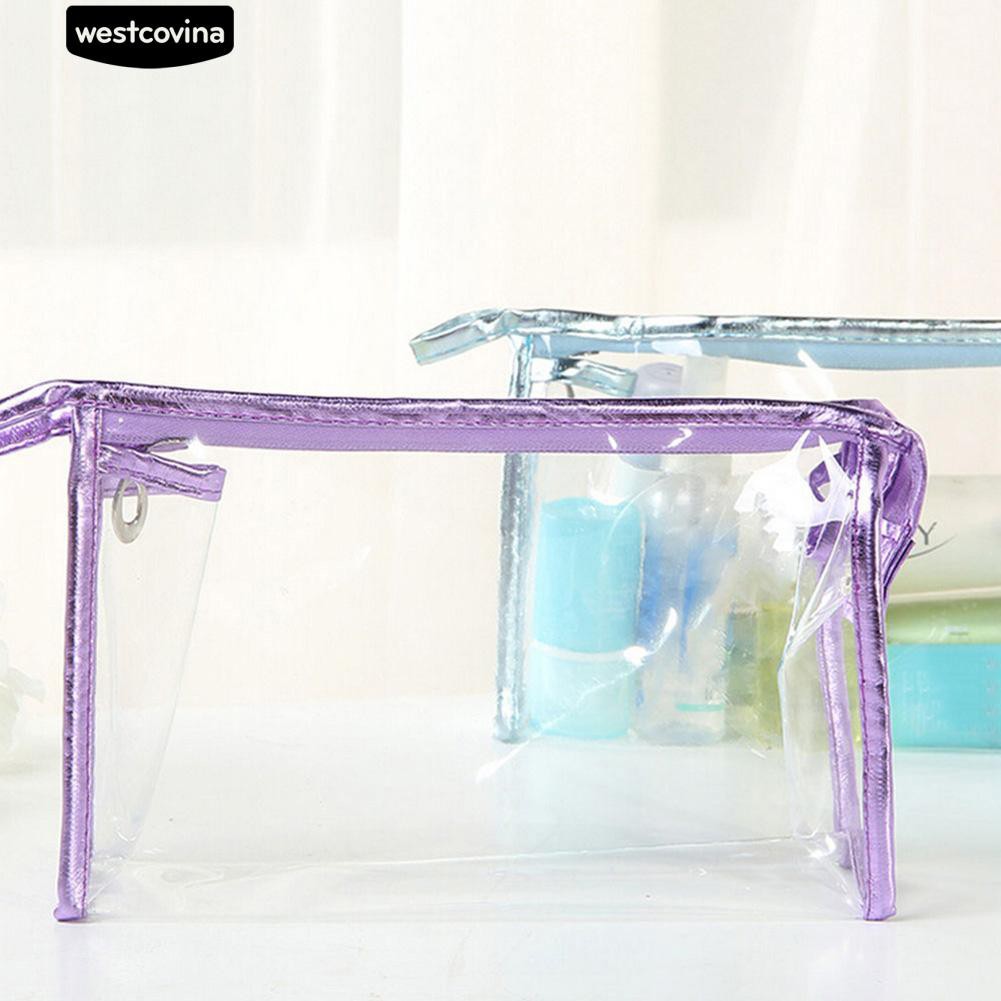 Túi Nhựa Pvc Trong Suốt Đựng Dụng Cụ Trang Điểm