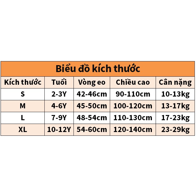 Set 4 cái quần lót dễ thương thoáng khí hình hoạt họa dành cho bé