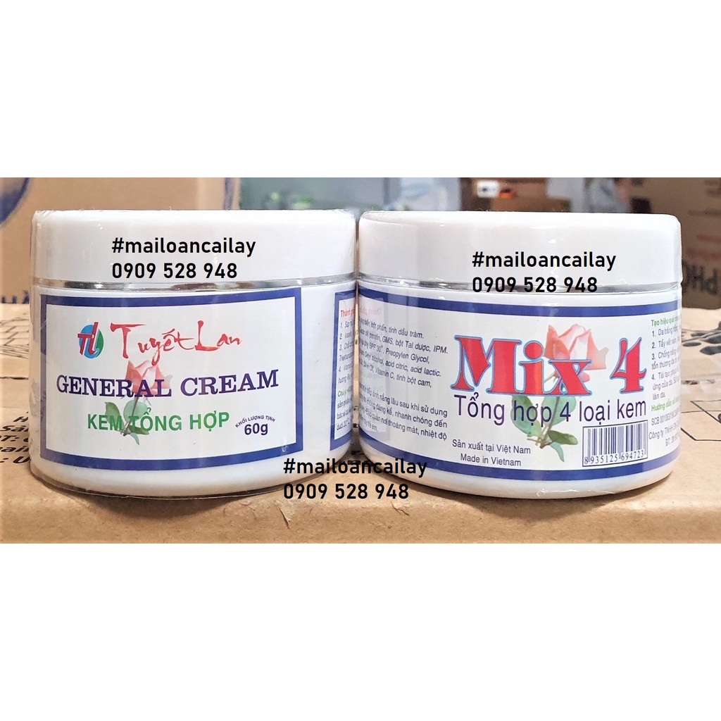 Kem Dưỡng Da MiX 4 Tuyết Lan 60g