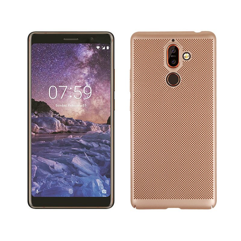 [Giá rẻ nhất ] Ốp lưng Nokia 7 Plus dạng lưới chống nóng, tản nhiệt