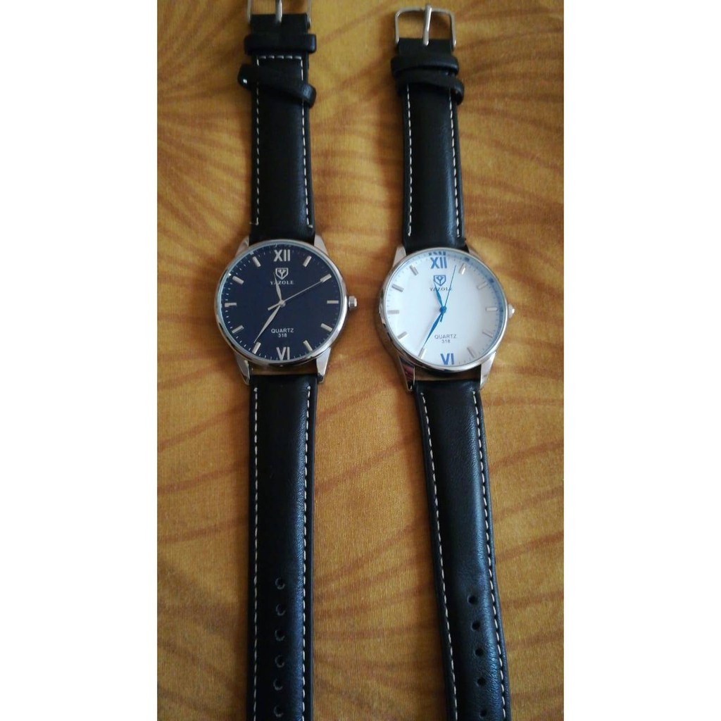 Đồng Hồ Nam Yazole 318 Thời Trang Dây Da Năng Động | BigBuy360 - bigbuy360.vn