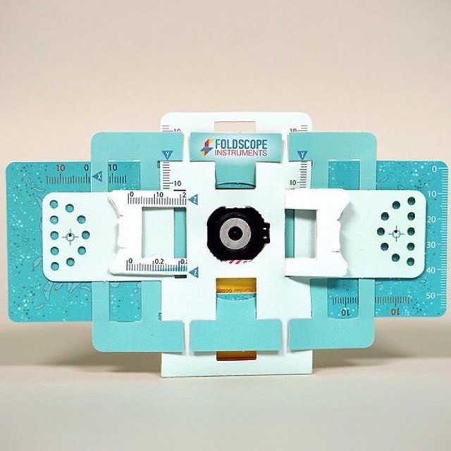 Kính hiển vi giấy cho bé khám phá thế giới Foldscope - Seed Baby
