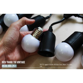 Bộ 10 bóng đèn ngoài trời E27 - 1W