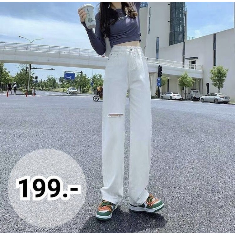QUẦN JEANS ỐNG RỘNG NỮ LƯNG CAO LAI CUỐN MÀU TRẮNG MÀU ĐEN MÀU XANH XÁM LAI CUỐN CỰC CAO CẤP XỊN SÒ HADI PHÁ CÁCH