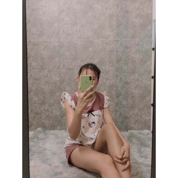 Đồ bộ mặc nhà tay ngắn - Đồ ngủ thoải mái | BigBuy360 - bigbuy360.vn