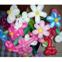 Set 100 quả bóng giun thái lan trộn màu loại 260mm