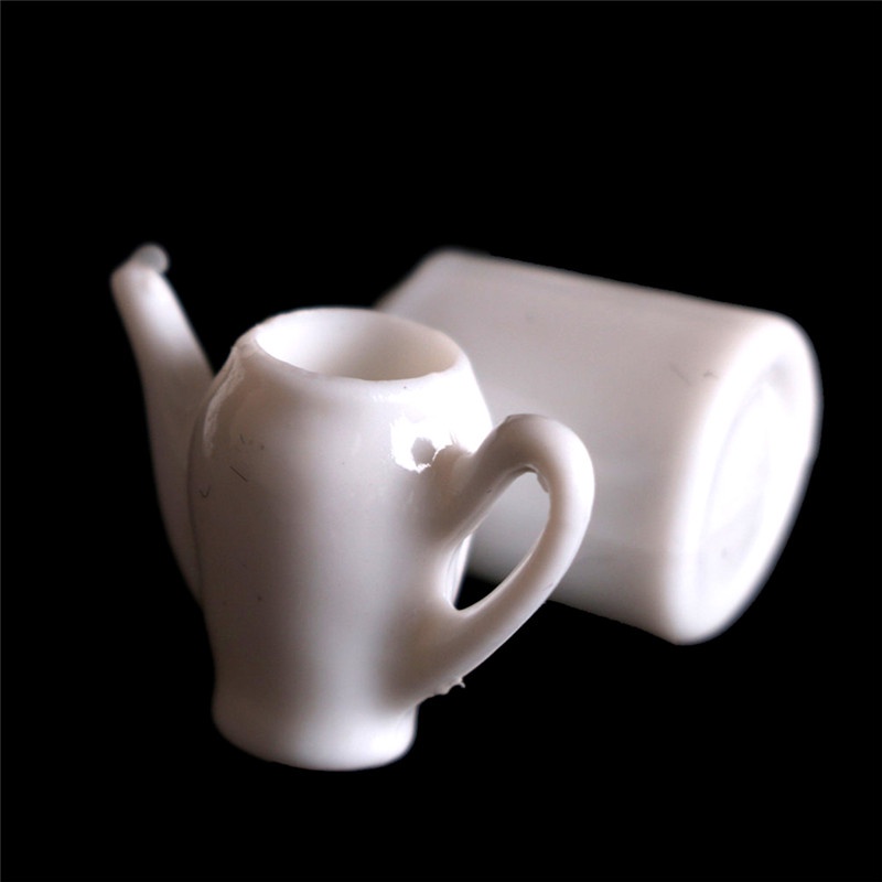 Bộ 10 Tách Trà mini Trang Trí Nhà Búp Bê Xinh Xắn