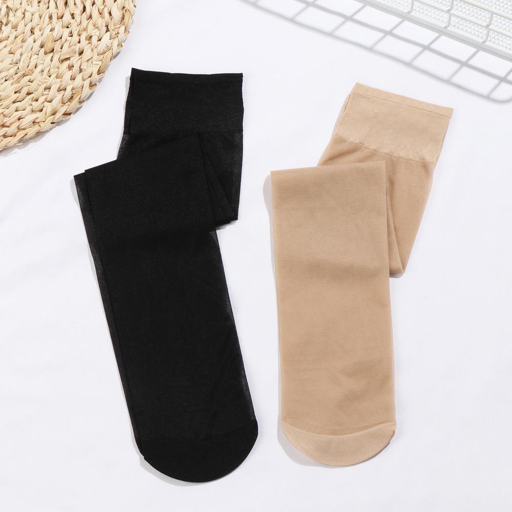 MAX Fashion Long Socks Girls Women's Socks Stockings Elastic Transparent Sexy High Quality Over Calf High/Multicolor