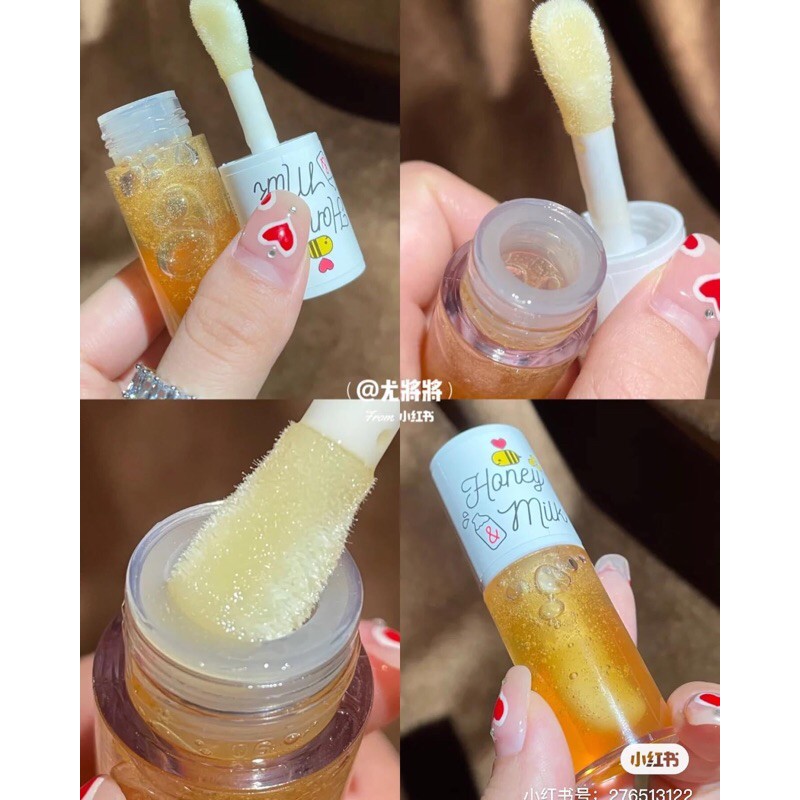 TINH DẦU DƯỠNG MÔI APIEU HONEY &MILK LIP OIL