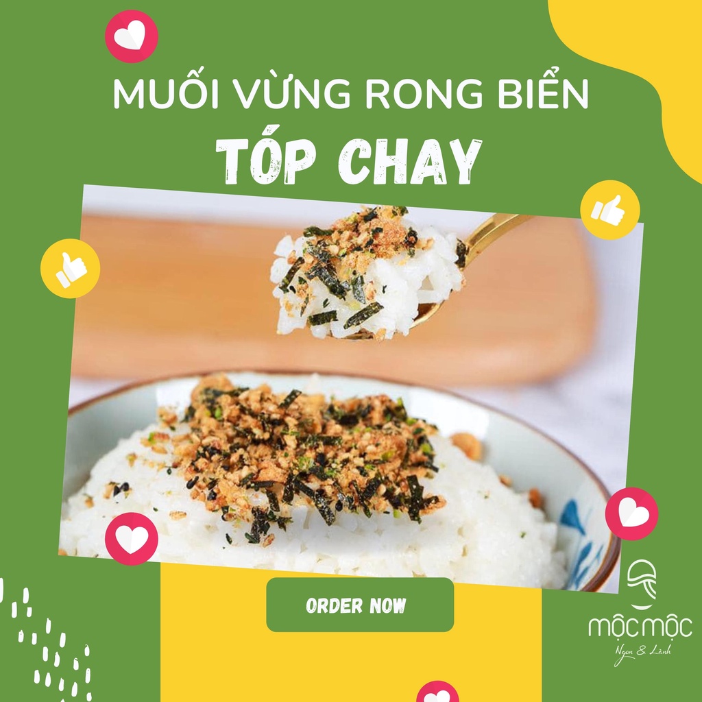 Muối vừng rong biển tóp chay Mộc Mộc 200G | BigBuy360 - bigbuy360.vn