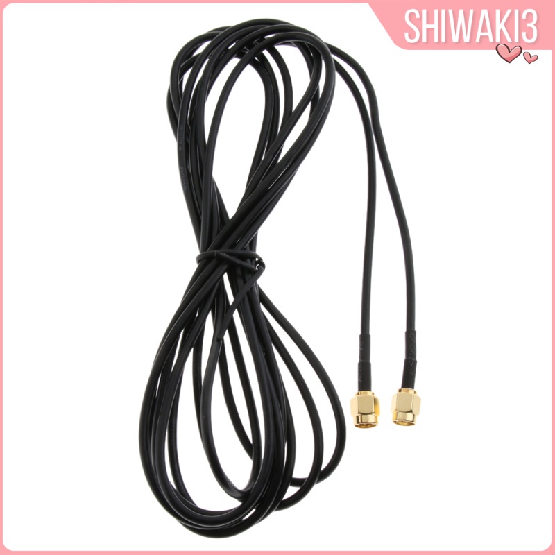 Dây Cáp Nối Dài Ăng Ten Rp-Sma M / M Cho Bộ Định Tuyến Wifi Shiwaki3 1m | BigBuy360 - bigbuy360.vn