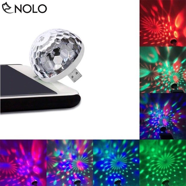 Đèn led usb vũ trường chóp theo điệu tiếng nhạc