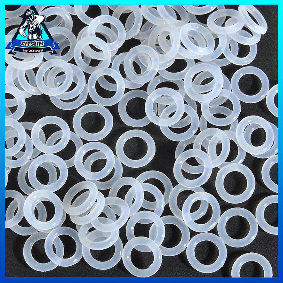 110 cái màu trắng Keycaps cao su O-Ring Chuyển đổi âm thanh Chất làm giảm âm cho bàn phím [8/17]