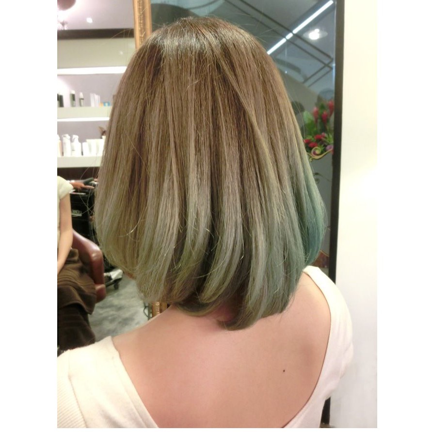 Thuốc Nhuộm Tóc Màu Vàng Rêu Sáng Tại Nhà Mã 8/93 Light Green Gold Blonde