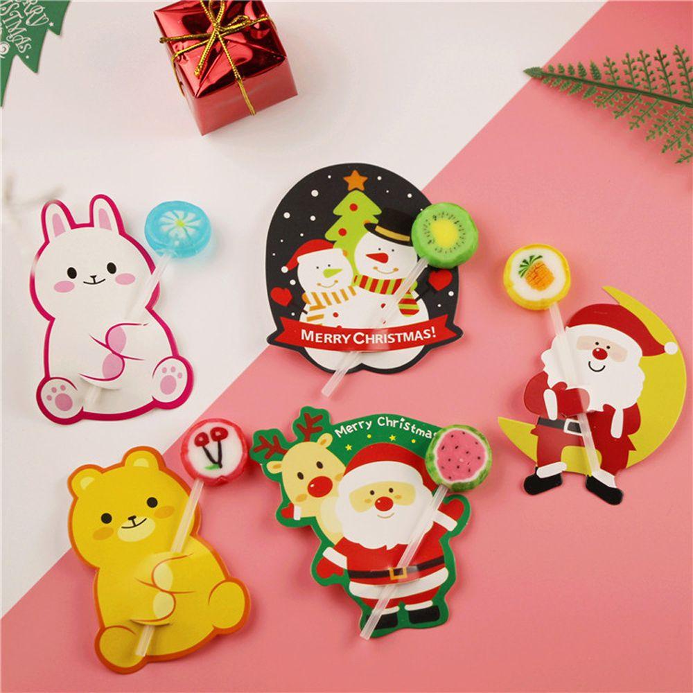 50 Thiệp Giáng Sinh Trang Trí Bánh Kem