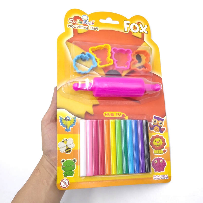 Đất Nặn Smile Kids - SK-100RM-FO - Smile Kids