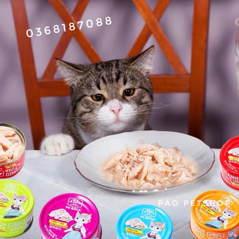 Pate cho mèo POROCA hộp lẻ - 85g