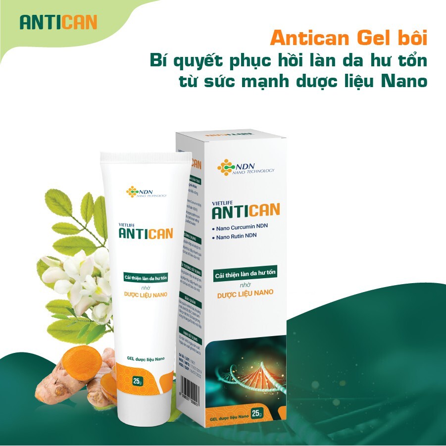 VIETLIFE ANTICAN GEL 25GR DƯỠNG DA LÀM ĐẸP , SÁNG  DA