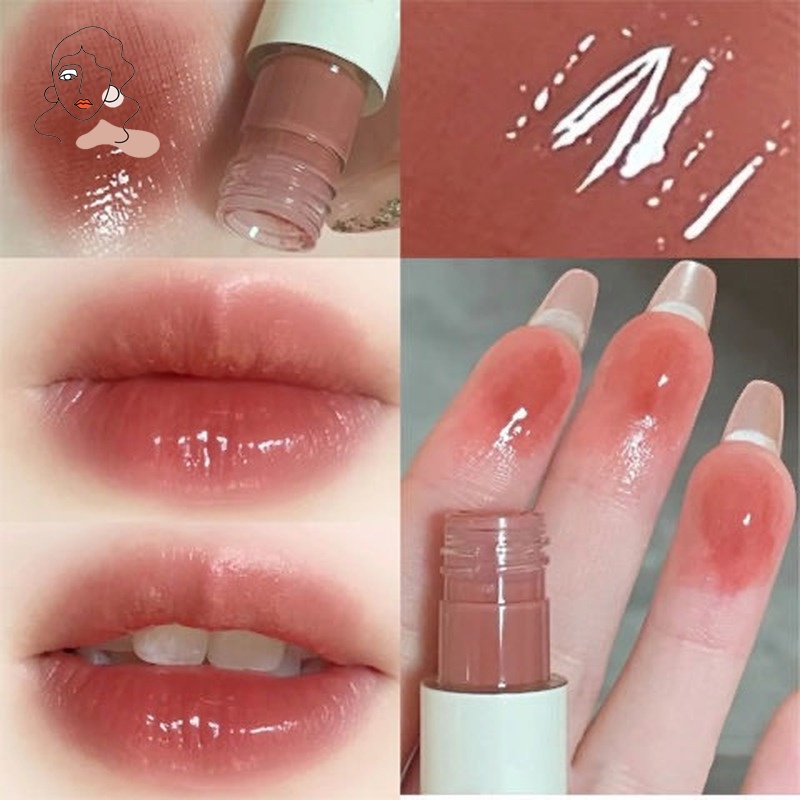 Son Bóng Dưỡng Ẩm Làm Đầy Môi Màu Trắng Sáng Bóng