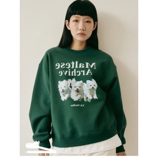 Áo Sweater ba chú cún phong cách Retro Unisex