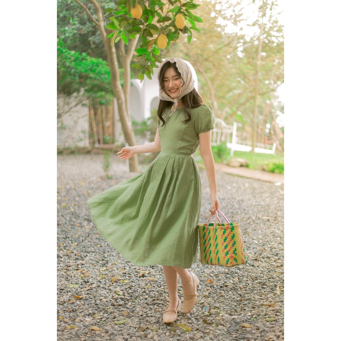 Sumire Store Đầm linen Du Dương