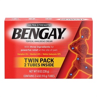Kem xoa bóp bengay ultra strength topical analgesic 113*2 tuýp mỹ