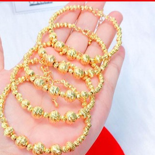 Vòng tay nữ, vòng bi móc máy khía sáng bền màu thiết kế thời thượng