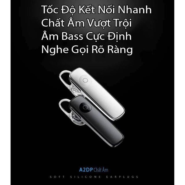 Tai Nghe Đơn Bluetooth Không Dây  Chống Ồn Chất Lượng Cao